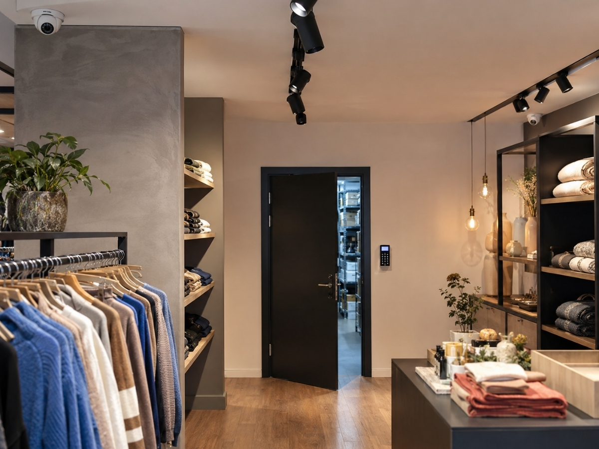 Bedrijfsbeveiliging retail en winkel