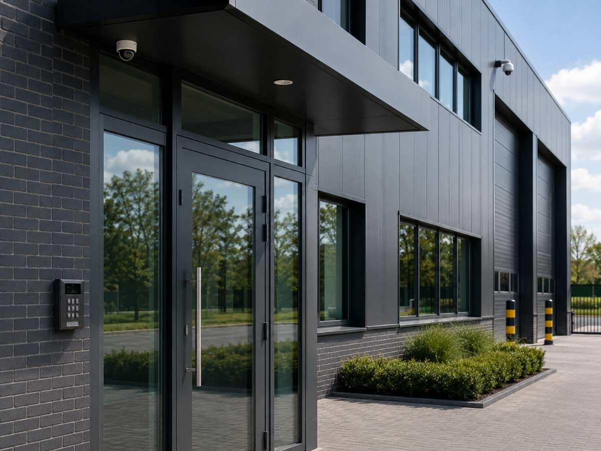 Bedrijsbeveiliging bedrijfspand en industrie