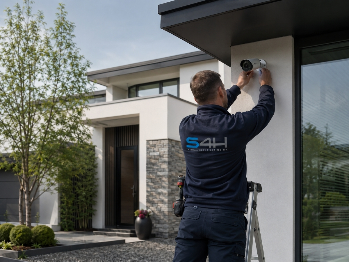 Installatie camerabeveiliging woning